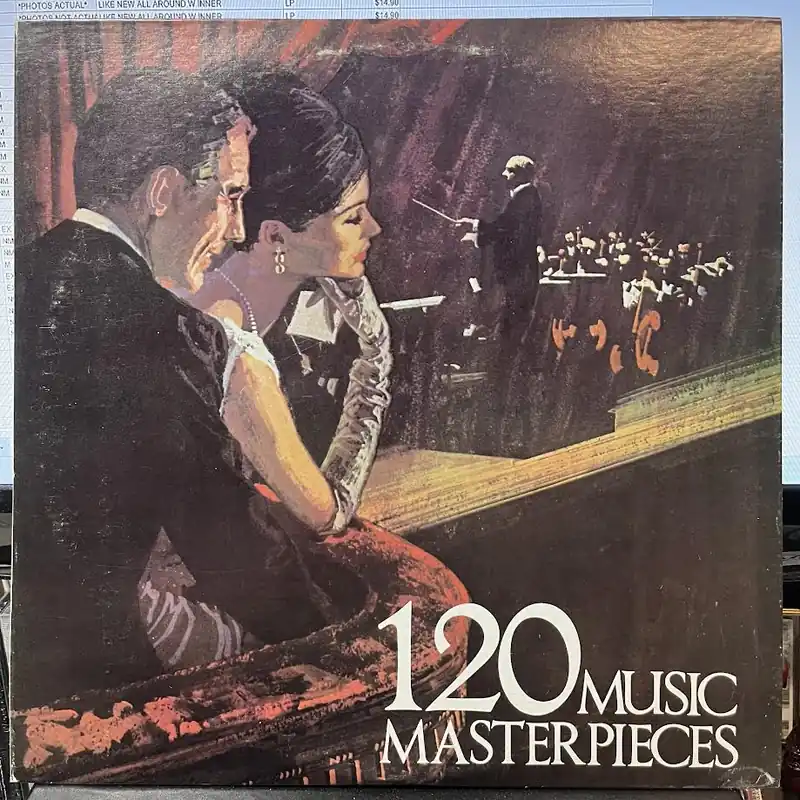 120 Music Masterpieces (2xVINYL) | Near Mint- (NM-) Near Mint- (NM-) Best Seller