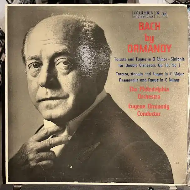 Bach By Ormandy (VINYL) | Near Mint (NM or M-) Near Mint (NM or M-) Place Order
