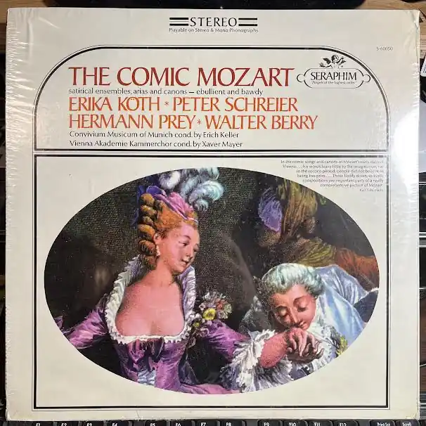 The Comic Mozart, Satirical Ensembles, Arias And Canons (VINYL) | Mint Free Delivery