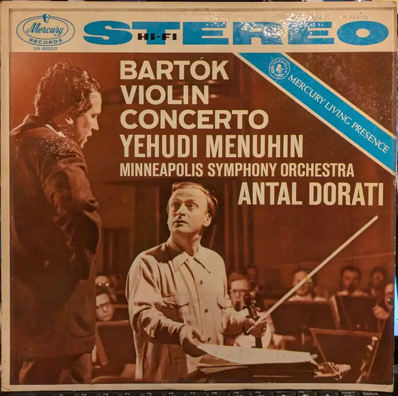 Worldwide Shipping Violin Concerto (VINYL) | Excellent+ (EX+) Excellent+ (EX+)