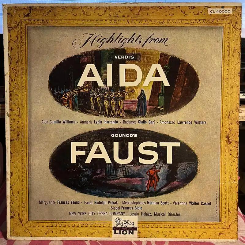 Aida / Faust | Very Good (VG) Very Good (VG) Bargain