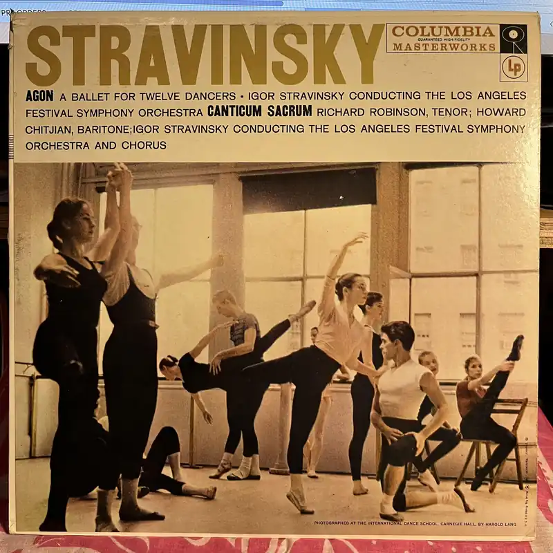Agon (A Ballet For Twelve Dancers) / Canticum Sacrum | Near Mint (NM) Price Drop