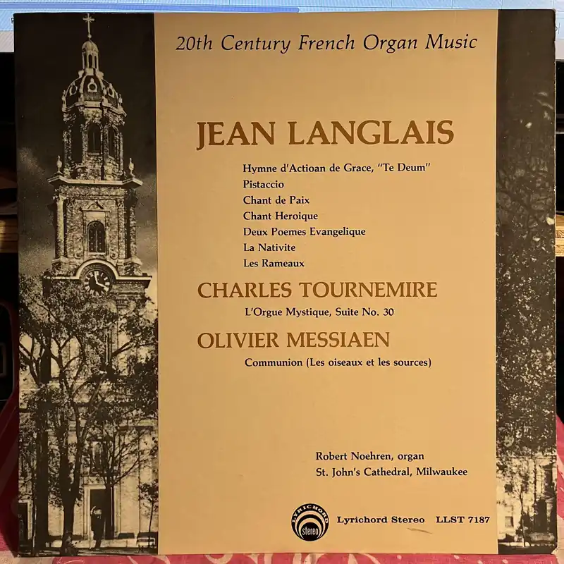 20th Century French Organ Music | Excellent (EX) Near Mint (NM) No Minimum Order