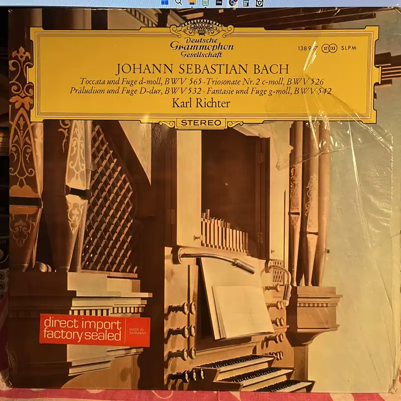 Toccata Und Fuge d-moll, BWV 565 · Triosonate Nr. 2 c-moll, BWV 526 · Free Shipping