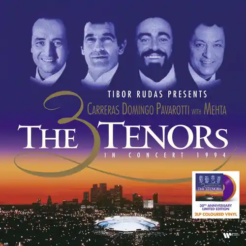 The Three Tenors in Concert: 30th Anniversary Edition (Colored Vinyl) Price Drop