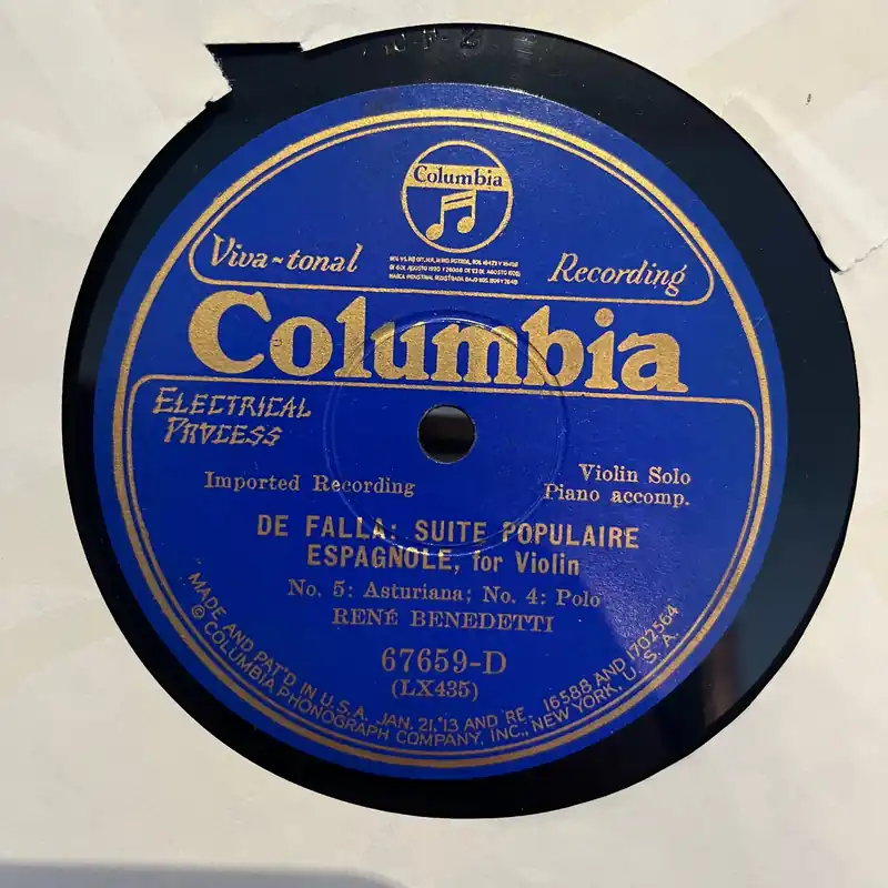 Buy Online De Falla : Suite Populaire Espagnole | Near Mint (NM) Generic