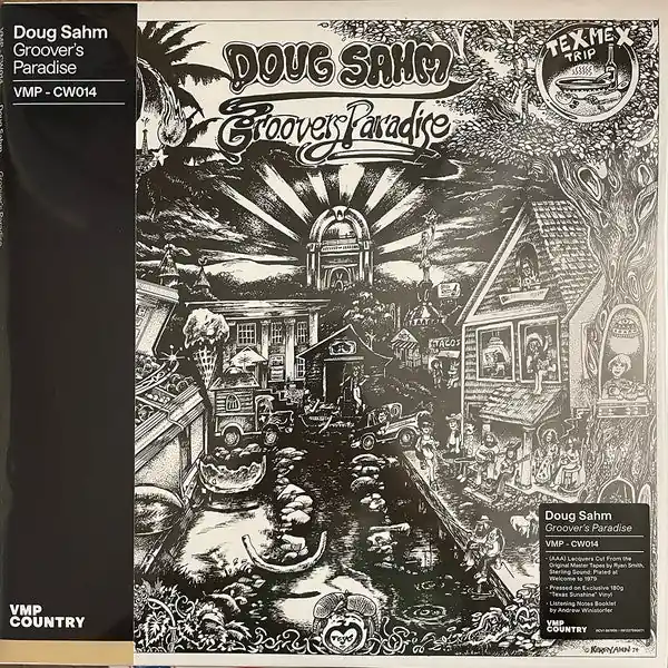 Genuine Doug Sahm Groover's Paradise LP Mint (M) Mint (M)