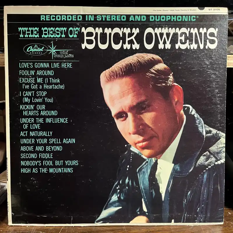 Fan Favorite The Best Of Buck Owens (VINYL) | Excellent+ (EX+) Excellent (EX)