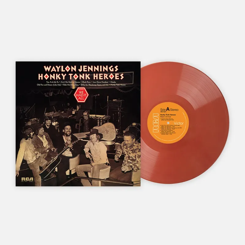 Direct From Factory Honky Tonk Heroes (Limited Edition, Rust Colored Vinyl) | Mint (M) Min