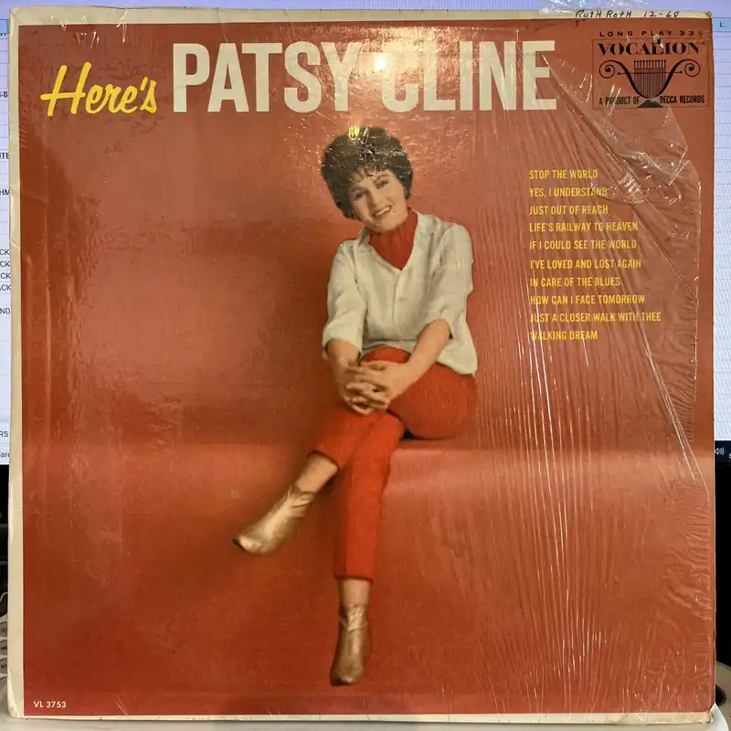 Limited Offer Here's Patsy Cline | Very Good (VG) Excellent (EX)
