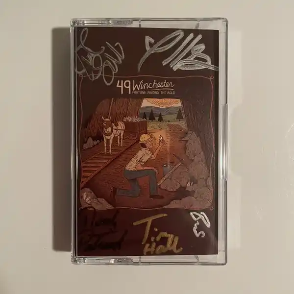 Fortune Favors The Bold (SIGNED / BLUE TRANSPARENT CASSETTE) | Mint (M Grab Now