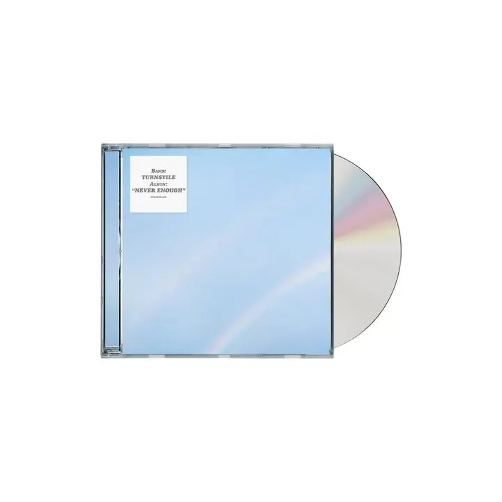 Turnstile - NEVER ENOUGH CD, Album Hassle-Free Returns