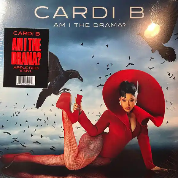 Today Only Cardi B - Am I The Drama? (Apple Red Vinyl 2xLP)