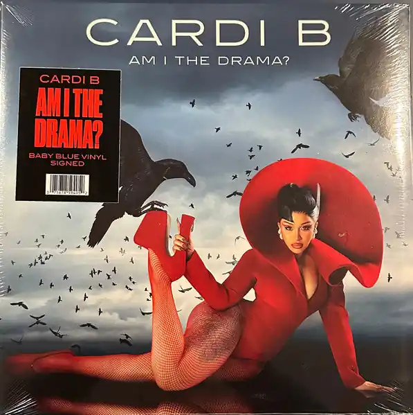 Wholesale Cardi B - Am I The Drama? (SIGNED Baby Blue Vinyl 2xLP)