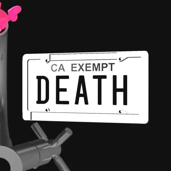 Warranty Included Death Grips - Government Plates