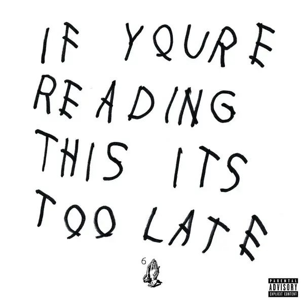 Drake - If You're Reading This It's Too Late Clearance