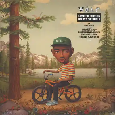 Tyler, The Creator - Wolf 2 x Vinyl, LP, Album, Deluxe Edition, Limited Edition , Pink Next Day Delivery