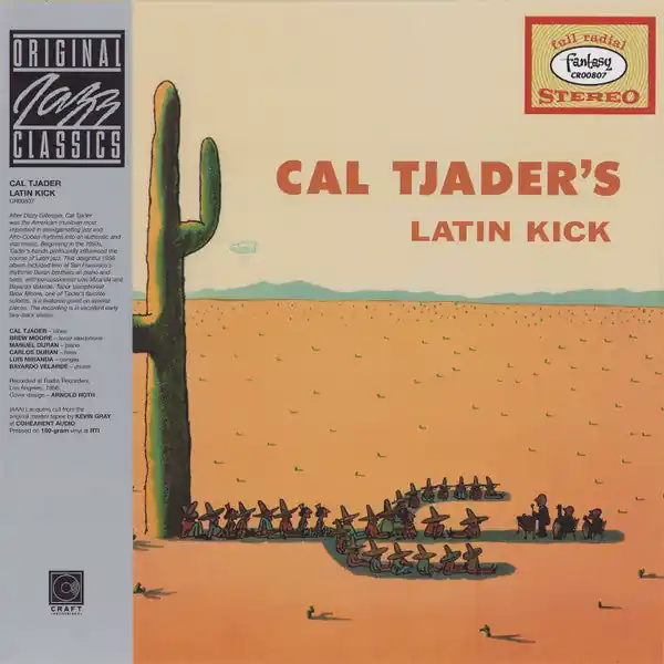 Best Seller Cal Tjader - Cal Tjader's Latin Kick Vinyl, LP, Album, Reissue, Stereo , 180g
