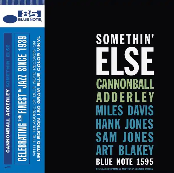 Adderley, Cannonball/Somethin Else (Blue Note 85 Classic Series) [LP] Special Offer