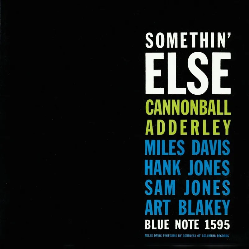 Adderley, Cannonball/Somethin' Else [CD] Free Delivery