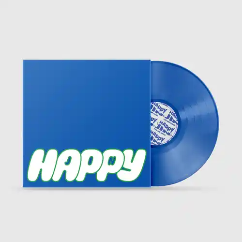 Express Delivery JIN (BTS)/Happy (Blue Vinyl) [LP]