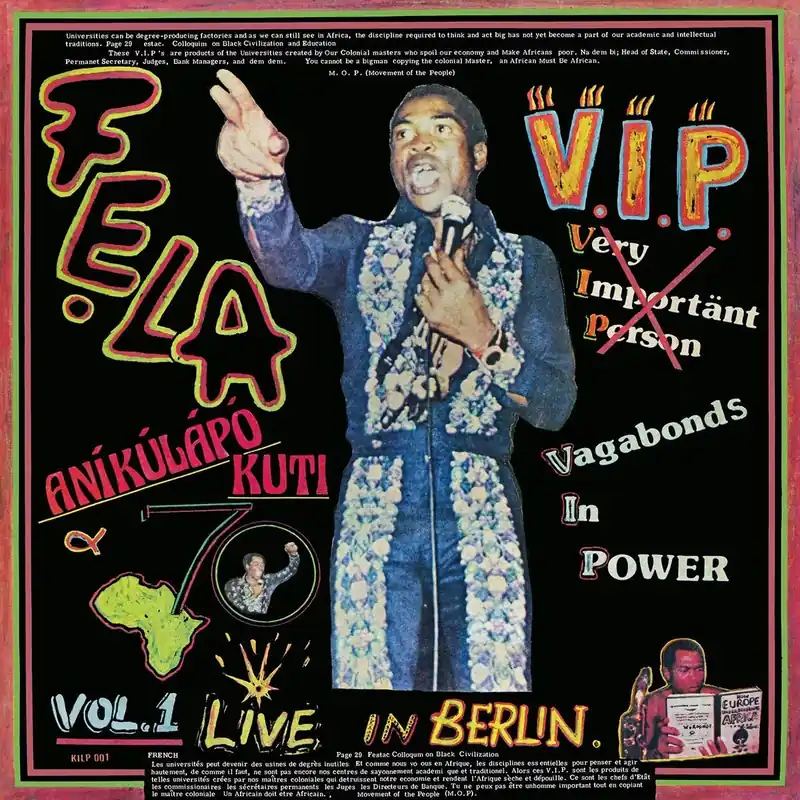Kuti, Fela/V.I.P. [LP] Trusted Brand