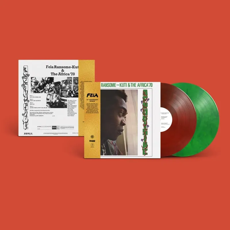 Luxury Kuti, Fela/Afrodisiac (50th Ann. Green & Red Marbled Vinyl) [LP]
