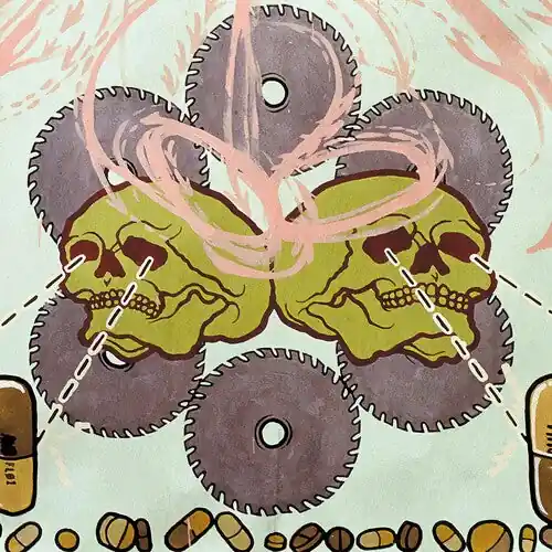 Order Now Agoraphobic Nosebleed/Frozen Corpse Stuffed With Dope (Silver Inside C