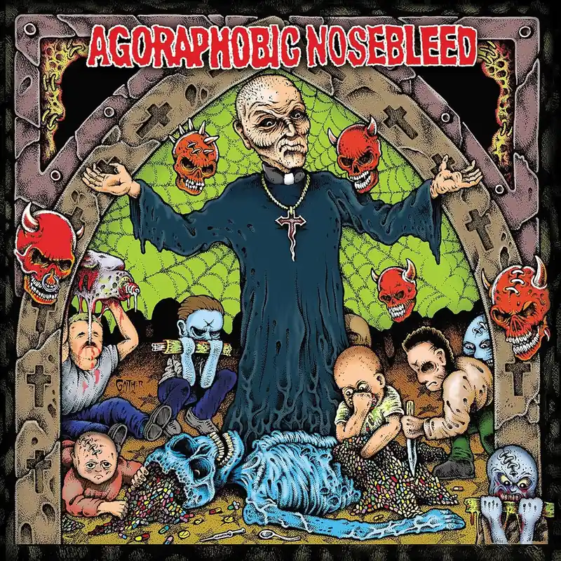 Get Yours Agoraphobic Nosebleed/Altered States Of America (Electric Blue With Ra