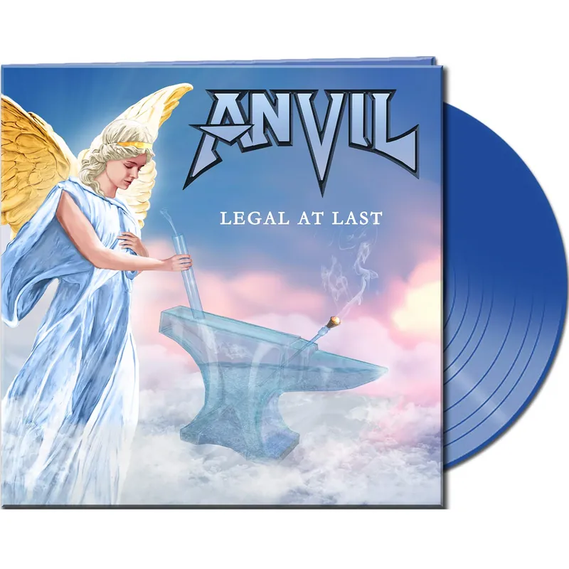 Anvil/Legal At Last (clear blue vinyl) [LP] One Day Deal