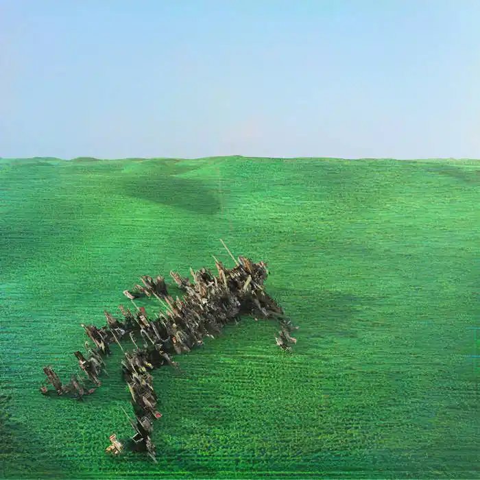 Best Price Squid - Bright Green Field 2LP