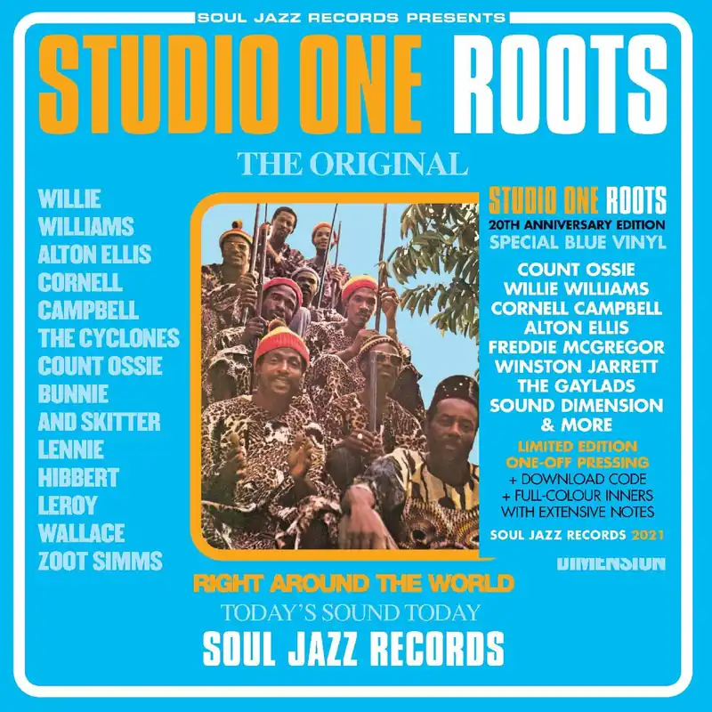 Budget Various - Studio One Roots: 20th Anniversary Edition 2LP (Ltd Blue Vin