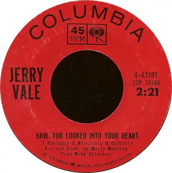 Jerry Vale Buy Today