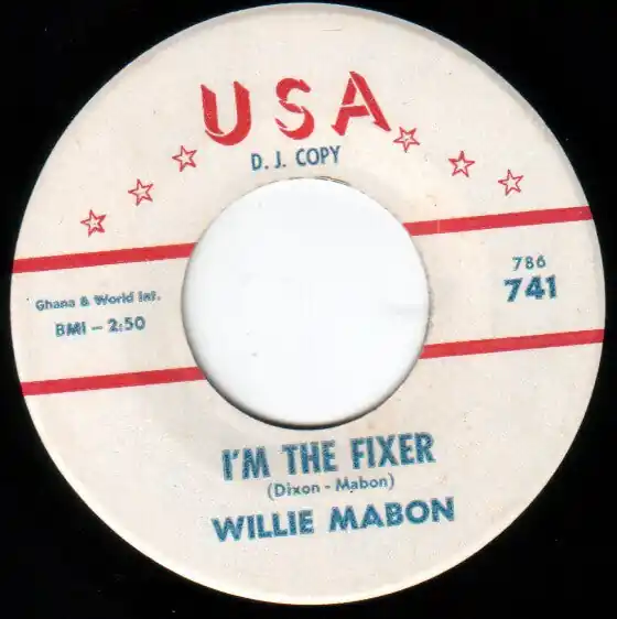 Mabon, Willie - I'm The Fixer [Vinyl] [Second Hand] Free Delivery