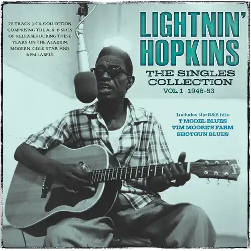 Time-Limited Hopkins, Lightnin' - Singles Collection Vol 1 1946-53: 3CD [CD Box Set