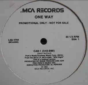 *USED* Can I / Middle Of Our Lives  - One Way (#470685618560) Money Back Guarantee