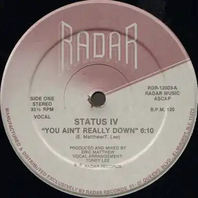 Last Chance *USED* You Ain't Really Down - Status IV (#419564295041)