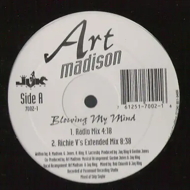 *USED* Blowing My Mind - Madison, Art  (#444194380263) New Release