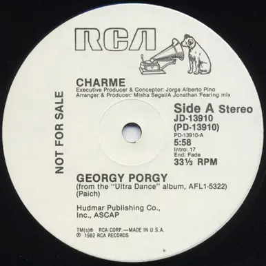 *USED* Georgy Porgy - Charme  (#436125078783) Affordable
