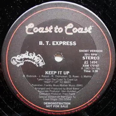 *USED* Keep It Up - B.T. Express (#426882598112) Hot Deal