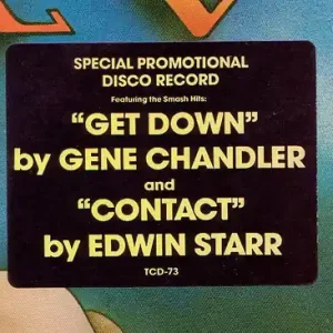 *USED* Get Down / Contact - Chandler, Gene & Edwin Starr  (#470221493200) In Demand