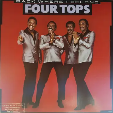 In Demand *USED* Back Where I Belong - Four Tops (#477764802445)