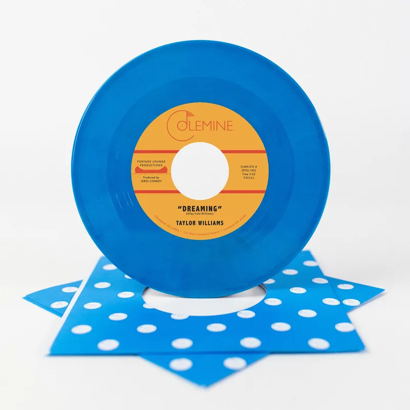 Premium (PRE-ORDER 11/14/25) Dreaming / What About Me? (BLUE VINYL 7") | Mint