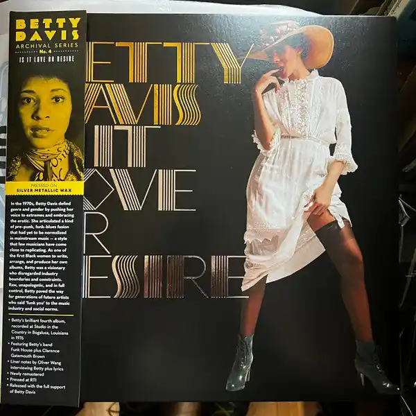 Is It Love Or Desire (SILVER VINYL) | Mint (M) Mint (M) Direct From Manufacturer