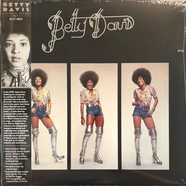Sale Betty Davis (CLEAR VINYL) | Mint (M) Mint (M)