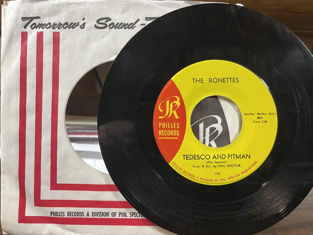 Be My Baby / Tedesco And Pitman (7" VINYL) | Very Good Plus (VG+) Near Low Price