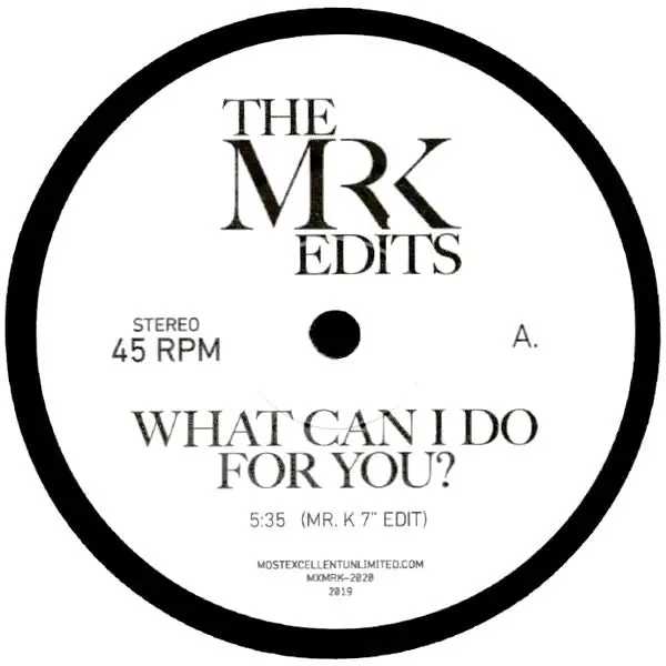 What Can I Do For You / Messin' With My Mind (7" VINYL) | Mint (M) Gen Sale
