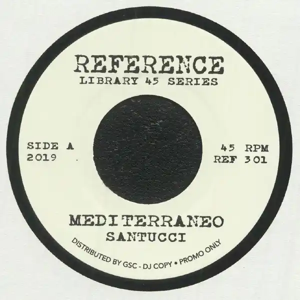 Big Sale "Mediterraneo" b/w "Chase" | Mint (M) Generic