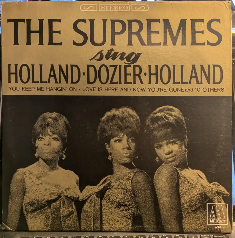 While Supplies Last Supremes Sing Holland-Dozier-Holland (VINYL) | Near Mint- (NM-) Near M