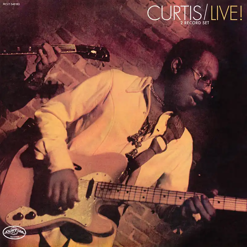 Curtis / Live! (syeor) (Burgundy/Fruit Punch Vinyl) | Mint (M) Mint (M Limited Time
